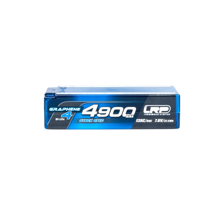 LRP431284 Lrp Hv Shorty Graphene-4 4900Mah 7.6V Lipo 135C/65C