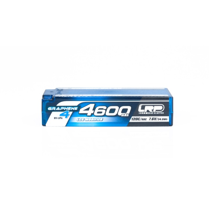 LRP431286 Lrp Hv Lcg Shorty Graphene-4 4600Mah 7.6V Lipo 120C/60C