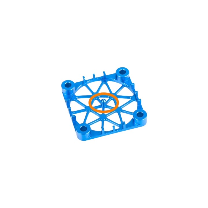 LRP501980 Lrp Aluminium Safety Mesh For 30mm Fan - Blue