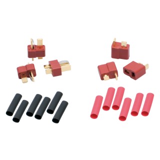 LRP65831 Lrp T-Plug Connectors Heatshrink (3 X Female 3 X Male)