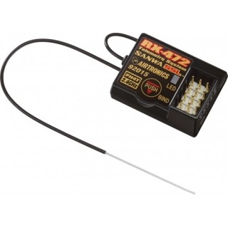 Sanwa RX-472 Receiver 4-Ch 2.4GHz FHSS-4T SSR/SSL