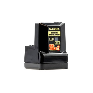 Sanwa RX-492i Receiver FH5/FH5U Signal Indicator and Int. Antenna