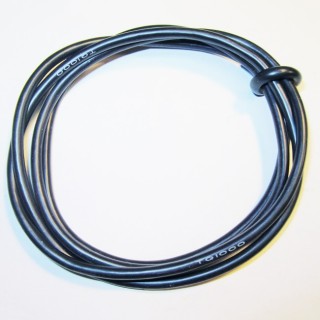 TQ Wire 1000 14 3' Black Gauge Wire