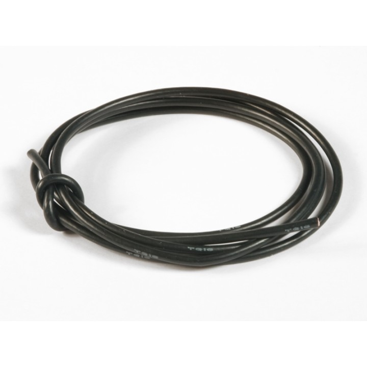 TQ Wire 16 3' Black Gauge Wire