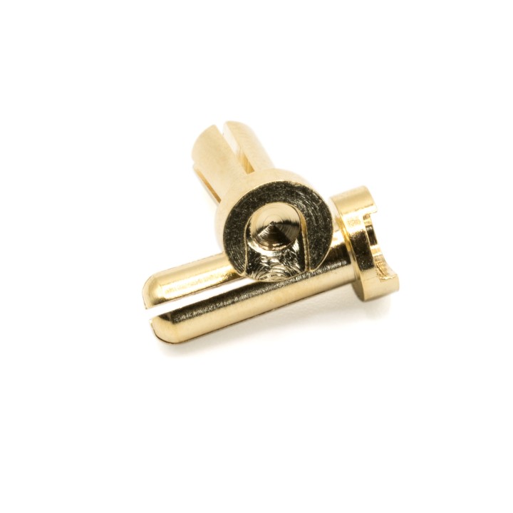 TQ Wire Gold 4mm Low Profile Bullet