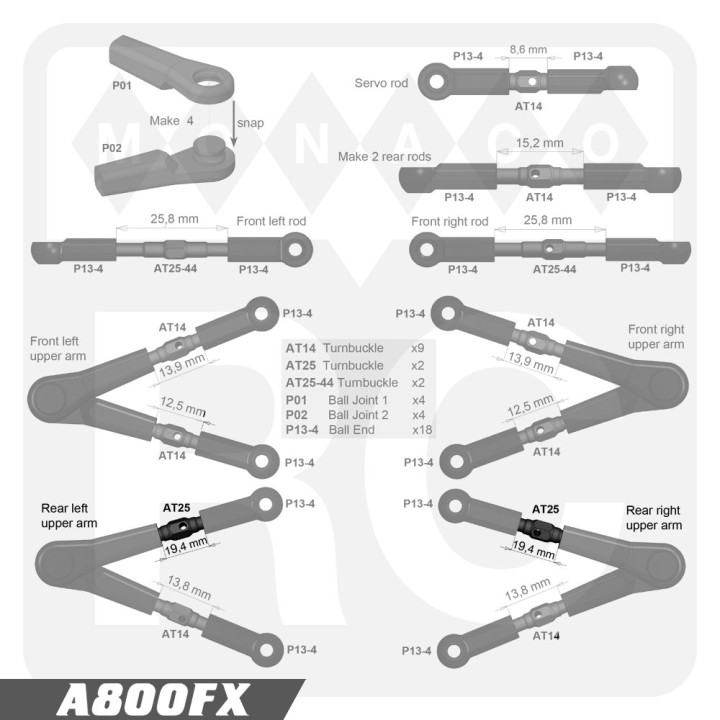 AT25-2 Awesomatix Turnbuckle 39mm (2)