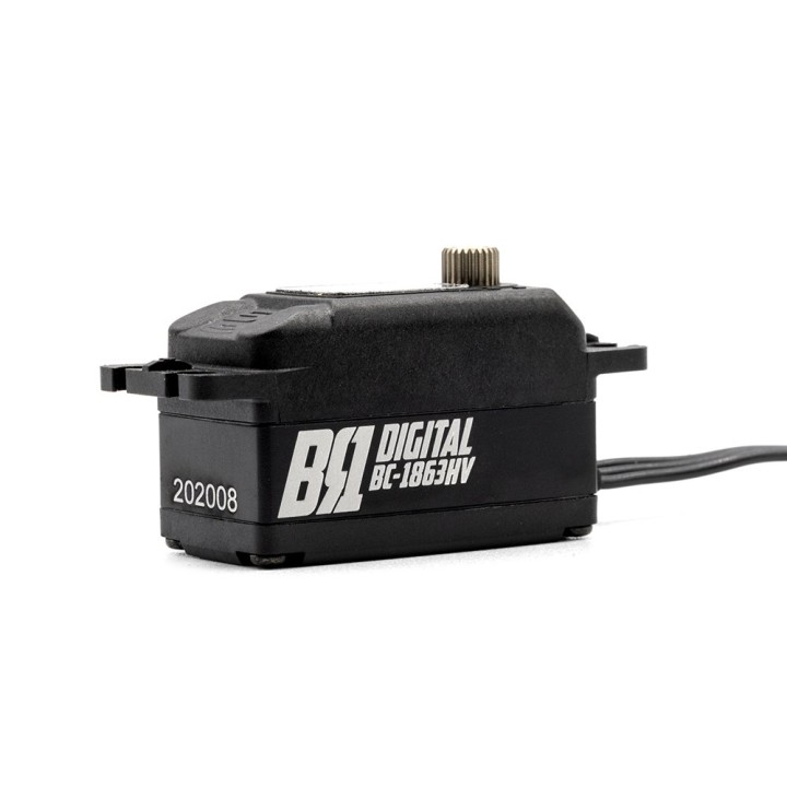 BC-1863LWHV Long Wire BRUNO Low Profile High Speed Brushless Servo
