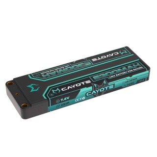 CAYOTE Racing 5300mAh 2S LiPo Battery 7,6V 145C 197g
