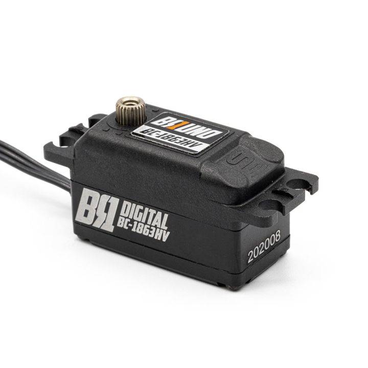 BC-1863LWHV Long Wire BRUNO Low Profile High Speed Brushless Servo