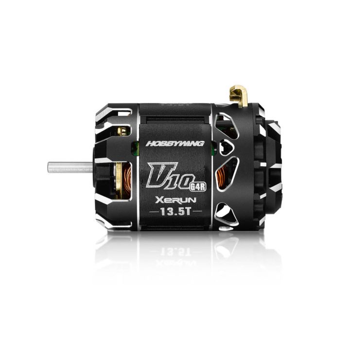 Hobbywing Xerun V10 Brushless Motor G4R MSP (2-3s) 17.5T Sensored for 1/10 - EFRA