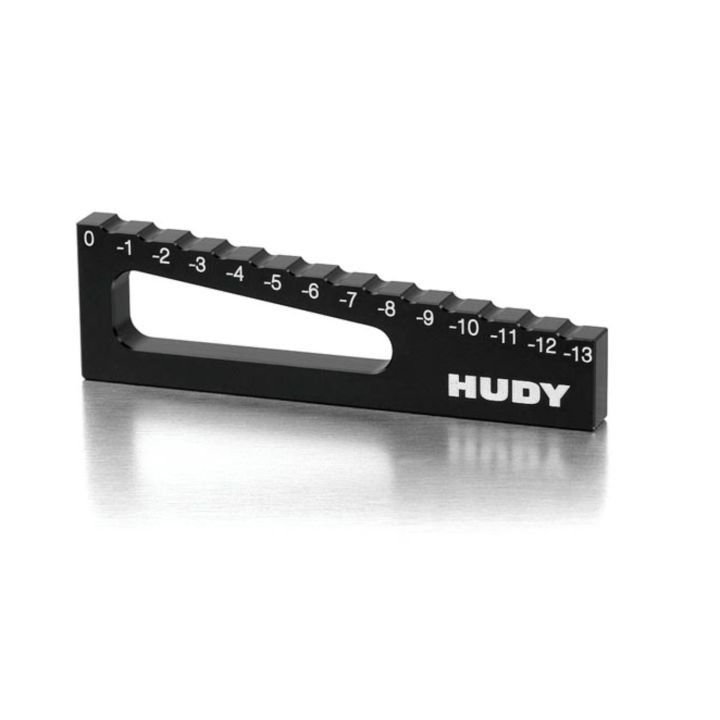 107717 HUDY Chassis Droop Gauge 0 to -13 mm for 1/8 Off-Road
