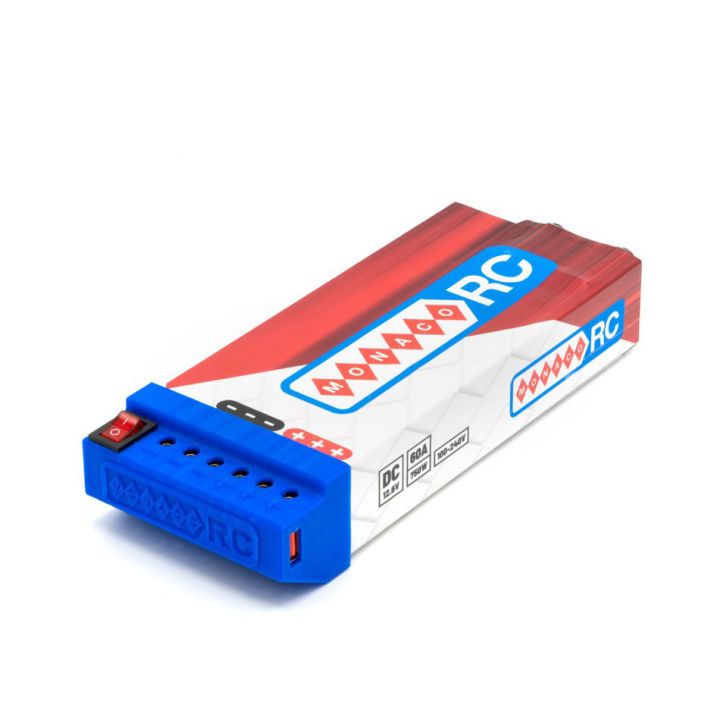 MonacoRC Super Power Block 2 Power Supply 60Ah 750W 12.6v USB