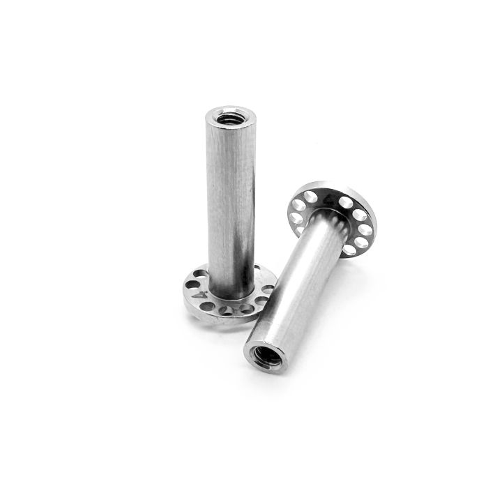 ST1208-C4ST Awesomatix Steel Steering Block Post 4deg. x2