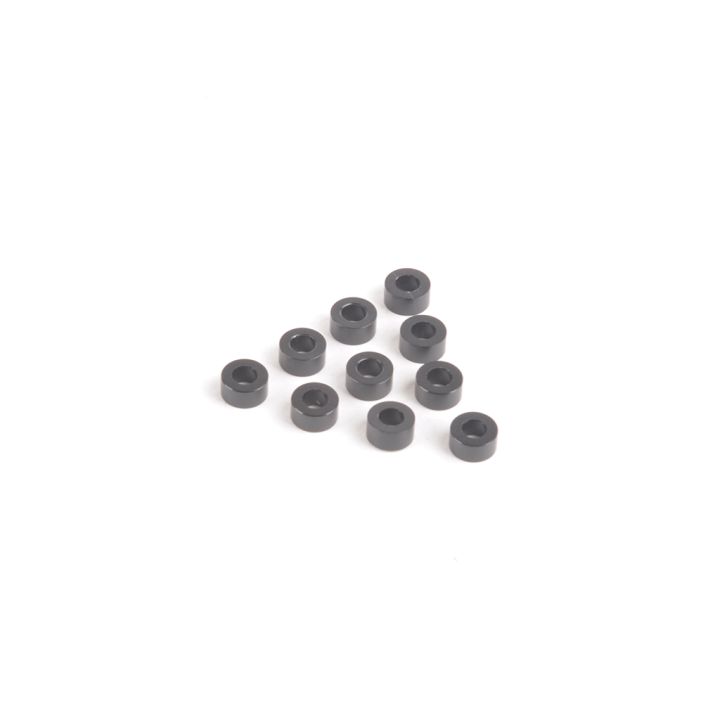 U7712 Schumacher M3 Black Alloy Washers 3-00mm (pk10)